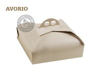 SCATOLE PORTA TORTE AVORIO